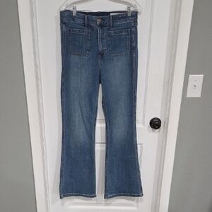 GAP Women's Flare Jeans in Classic Blue
